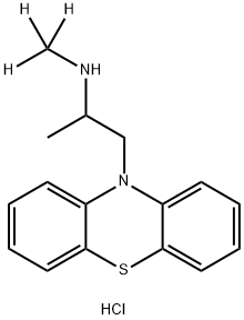 rac N-DeMethyl ProMethazine Structure