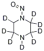 N-니트로소피페라진-d8 구조식 이미지