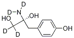 Hydroxy Tyrosol-d4 Structure