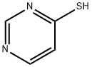 4-Pyrimidinethiol (9CI) 구조식 이미지