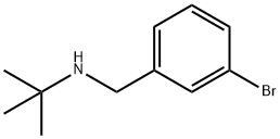 N-(3-bromobenzyl)-N-(tert-butyl)amine Structure