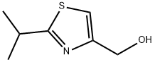 4-티아졸메탄올,2-(1-메틸에틸)-(9CI) 구조식 이미지