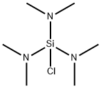 TRIS(DIMETHYLAMINO)CHLOROSILANE 구조식 이미지