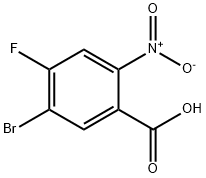 5-Bromo-4-fluoro-2-nitrobenzoic acid Structure