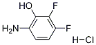 6-Amino-2,3-difluorophenol hydrochloride Structure