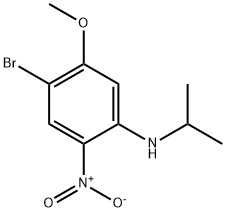 4-Bromo-N-isopropyl-5-methoxy-2-nitroaniline Structure