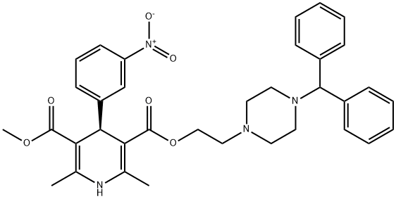 R-(-)-Manidipine Structure