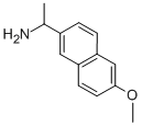 1-(6-methoxy-2-naphthyl)ethanamine Structure