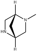 (1R,4R)-2-Methyl-2,5-diazabicyclo[2.2.1]heptane Structure