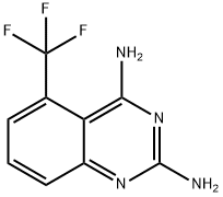 5-Trifluoromethyl-quinazoline-2,4-d
iamine Structure