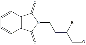 2H-Isoindole-2-butanal, a-bromo-1,3-dihydro-1,3-dioxo- Structure