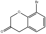 8-Bromo-3-chromanone Structure