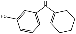 2-하이드록시-5,6,7,8-테트라하이드로카바졸 구조식 이미지