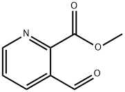 2-피리딘카르복실산,3-포르밀-,메틸에스테르(9CI) 구조식 이미지