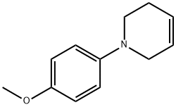 1-(4-메톡시페닐)-1,2,5,6-테트라히드로피리딘 구조식 이미지