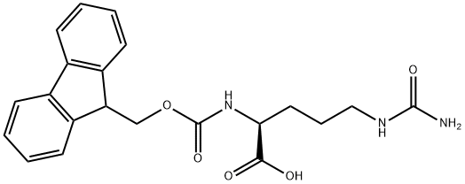 Fmoc-L-citrulline Structure