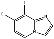 IMidazo[1,2-a]pyridine, 7-chloro-8-iodo- Structure