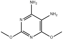 5,6-Diamino-2,4-dimethoxypyrimidine 구조식 이미지