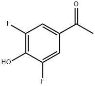3'',5''-Difluoro-4''-Hydroxyacetophenone Structure