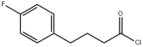 Benzenepropanoyl chloride, 4-fluoro- 구조식 이미지