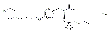 Tirofiban-d9 Hydrochloride Structure