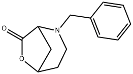 2-benzyl-6-oxa-2-azabicyclo[3.2.1]octan-7-one Structure