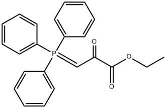 [2-(ETHOXYCARBONYL)-2-OXOETHYLIDENE]TRIPHENYLPHOSPHORANE 구조식 이미지