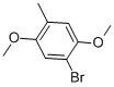 4-BROMO-2,5-DIMETHOXYTOLUENE 구조식 이미지