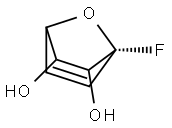 7-Oxabicyclo[2.2.1]hept-5-ene-2,3-diol,1-fluoro-,[1R-(exo,exo)]-(9CI) Structure