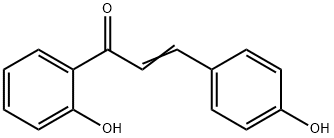 1-(2-HYDROXYPHENYL)-3-(4-HYDROXYPHENYL)-2-PROPEN-1-ONE 구조식 이미지