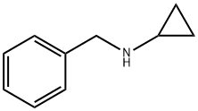 N-BENZYLCYCLOPROPYLAMINE 구조식 이미지