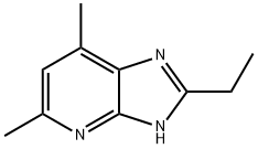 2-Ethyl-5,7-diMethyl-3H-iMidazo[4,5-b]pyridine Structure