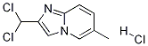 2-디클로로메틸-6-메틸-이미다조[1,2-a]피리딘염산염 구조식 이미지