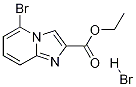 5-BroMo-iMidazo[1,2-a]피리딘-2-카르복실산에틸에스테르히드로브로마이드 구조식 이미지