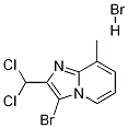3-브로모-2-디클로로메틸-8-메틸-이미다조[1,2-a]피리딘하이드로브로마이드 구조식 이미지