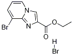 8-BroMo-iMidazo[1,2-a]피리딘-2-카르복실산에틸에스테르히드로브로마이드 구조식 이미지