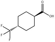 TRANS-4-(TRIFLUOROMETHYL)CYCLOHEXANECARBOXYLIC ACID Structure