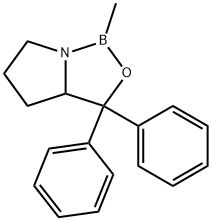(R)-2-METHYL-CBS-OXAZABOROLIDINE 구조식 이미지