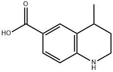 4-Methyl-1,2,3,4-tetrahydroquinoline-6-carboxylic acid 구조식 이미지
