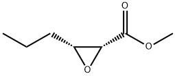 옥시란카르복실산,3-프로필-,메틸에스테르,(2R-시스)-(9CI) 구조식 이미지
