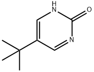 2(1H)-Pyrimidinone, 5-(1,1-dimethylethyl)- (9CI) 구조식 이미지