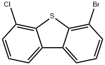 4-BroMo-6-chloro-dibenzothiophene Structure