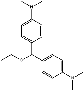 4,4'-(Ethoxymethylene)bis(N,N-dimethylbenzenamine) Structure