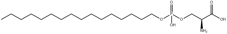 hexadecylphosphoserine Structure