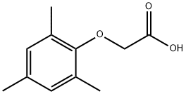 (2,4,6-TRIMETHYL-PHENOXY)-ACETIC ACID Structure