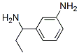 Benzenemethanamine, 3-amino-alpha-ethyl- (9CI) Structure