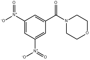 4-(3,5-Dinitrobenzoyl)morpholine 구조식 이미지