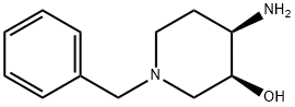 cis-4-Amino-1-benzylpiperidin-3-ol Structure