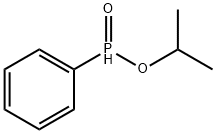 Phosphinic acid, P-phenyl-, 1-methylethyl ester Structure