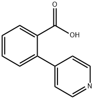 2-(PYRIDIN-4-YL)벤조산 구조식 이미지